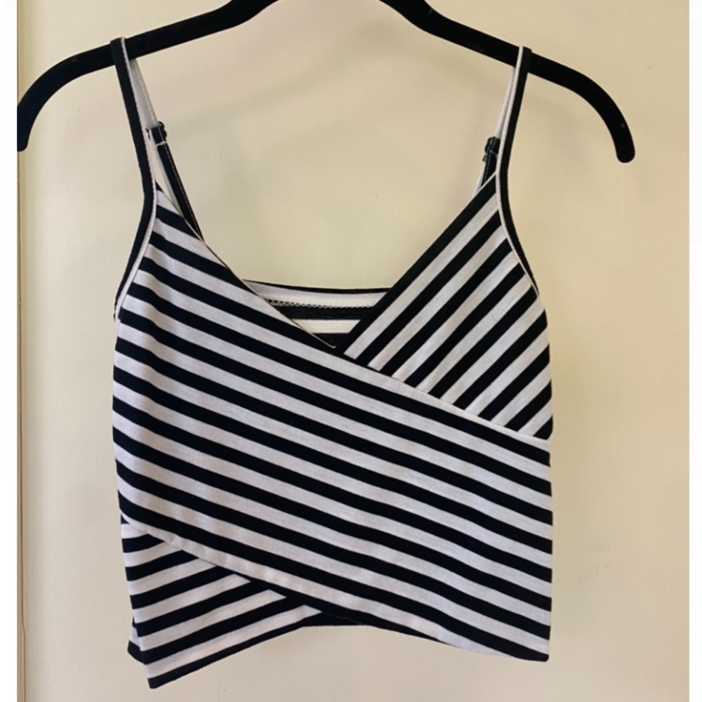 Black and White Tank Top